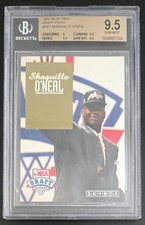 1992-93 Skybox Draft Picks #DP1 Shaquille O'Neal RC BGS 9.5 GEM MINT picture