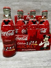 Coca-Cola Celebrate 75 InspEARations 6-Pack Disney Mickey Mouse Coke Bottle picture