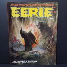 EERIE MAGAZINE #2 WARREN 1966 FRANK FRAZETTA COVER CRANDALL MORROW SEVERIN ART picture