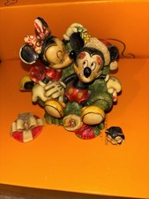 New DISNEY HARMONY KINGDOM MISTLETOE KISS TRINKET BOX Limited Edition 500 picture
