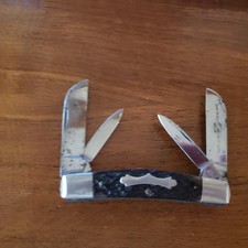 Vintage John Primble Bone Big Congress Pocket Knife 5517 Star 4 Blades picture