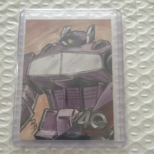 Transformers 40th Anniversary Sketch Chase Shockwave #CC4 Bob Budiansky 2024 picture