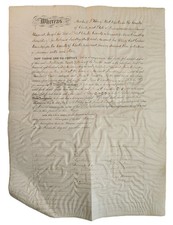1867 antique QUAKER MARRIAGE CERT west chester pa MARSHALL WAY to ANNA SMEDLEY picture