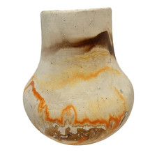 Vintage Nemadji Pottery USA Marked Clay Vase 5