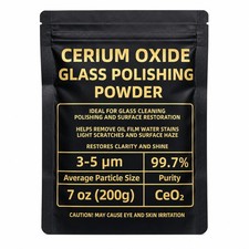 7oz (200g) 99% Cerium Oxide Glass Polishing Powder (3-5 Um) – Removes: Oil Films picture