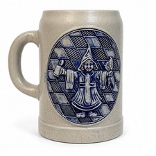 VTG Gerz Beer Stein 0.5L Cobalt Blue Munich Child West Germany Mug Stoneware picture