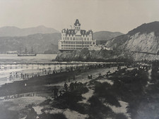 ANTQ PHOTO CIRCA 1900 POSTER 36 X  19 CLIFFHOUSE ETC  PANORAMA MARILYN BLAISDELL picture
