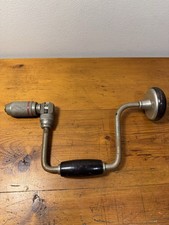 Vintage Stanley 1250 Handyman Brace Bit Ratcheting Drill 10