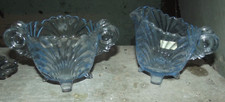 Cambridge Caprice blue elegant glass medium 3