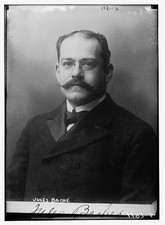 Photo:Jules Bache Portrait 1910s American Financier Mustache Studio Photo picture