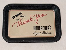 HORLACHER'S AGED BREWS THANK YOU TIP TRAY ALLENTOWN PA PENGUIN LOGO Horlacher picture