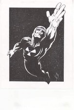 Solar Man of the Atom Valiant Original Art by Cliff Van Meter picture