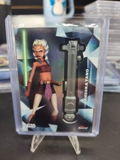 Ahsoka Tano 05/99 Lightsaber Hilt Medallion 2018 Topps Finest Star Wars LM-AS2 picture