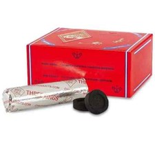 THREE KINGS 40MM (Big)  Charcoal Box 100pc Box of Quick-Light Charcoal picture