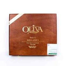 Oliva Figurado Serie V Melanio Wood Cigar Box 9.25