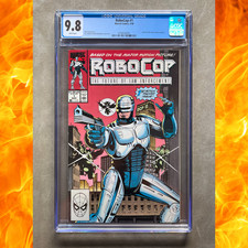 🔥 Robocop #1 CGC 9.8 NM/M (Marvel 1990) Classic Movie Adaptation 🔥 picture