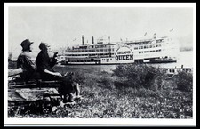 1940s Coney Island Steamer Moore's Fiesta Restaurant Scottsburg IN Postcard picture