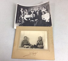 Antique Baby Pictures Lot of 2 1930’s picture