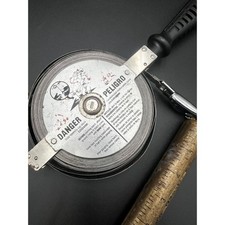 Lufkin 590G Oil Gauging Tape Measure 6in Brass Plumb Bob Grounding Strap USA picture