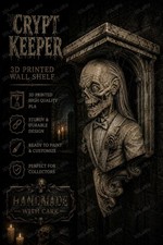 Horror Crypt Keeper Like 6x5 Top Floating Wall Shelf Collectible picture