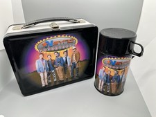 Vintage RARE Nsync POPODYSSEY Metal Lunch Box W/Thermos 2001 picture