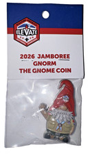 2026 Official Jamboree Gnorm the Gnome Collector Challenge Coin Jamboree MINT picture