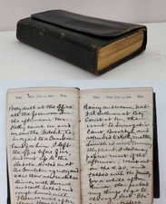 1909 antique DIARY SHIRLEY W CARR montclair nj travel europe SS LAPLAND picture