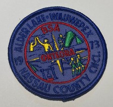1973 Nassau County Camp Onteora Reservation  Boy Scout Patch New York CC3 picture