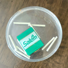 Salem Green Cigarette Miniature Collectible Game w/ Loose Cigarettes picture