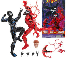 Legends Retro Series Symbiote Spider-Man vs Carnage Action Figure picture