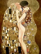 •Milo MANARA Incredible Signed/Monographed Print•   “Homage to Gustav Klimt” picture