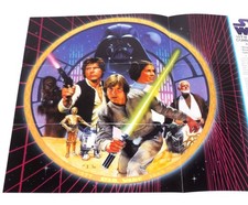 1988 Star Wars 10th Anniversary Commemorative Plate-Hamilton Collection Ad picture