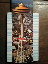 Giant photo POST CARD 1962 WORLD'S FAIR SEATTLE WASHINGTON (KING COUNTY) picture
