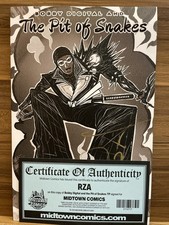 BOBBY DIGITAL AND THE PIT OF SNAKES HC Z2 Comics Signed by RZA Wu-Tang Clan COA picture