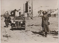 1939 Ruined Warsaw Street Original Planet News WWII Poland Press Photo picture