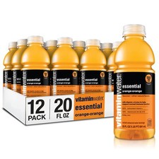 Vitaminwater Essential Orange Flavor 20 Fl Oz Pack of 12 Hydration with Vitamins picture