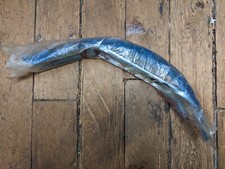 NOS Vintage Mighty Mac Velvet Blue Bicycle Fenders Schwinn Stingray Musclebike picture