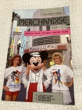 1989 Disney World MGM Studios Opening Merchandise Catalog Promotional Flyer picture