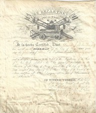 Troy, NY, Exempts Fireman From Jury And Militia Service As a Reward picture