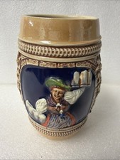 Gerz Handgemalt Vintage Hand Painted Beer Wench West Germany picture