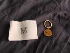 1995 Metropolitan Museum of Art Gold-Plated “M” Key Ring Luca Pacioli History picture