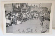 1950 Kalispell Montana Downtown Parade Photo Photograph Payne & Wik Grocery picture