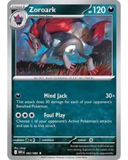 Zoroark Rare Holo WHT 062/086 NM picture