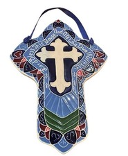 J Duban Designs Ceramic Cross Wall Hanging 