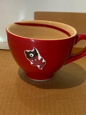 Starbucks 2006 Red & white Boo Ghost Halloween Coffee Cup Mug ORIGINAL OWNER picture