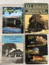 Lot Of 4 Rare, Vintage Railroad Books, Before Guilford, Meet The Maine Central picture