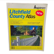 Hagstrom Litchfield County CT Atlas 1999 First Large Scale Edition Connecticut picture