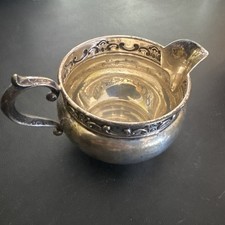 Gorham Sterling Silver Strasbourg Creamer # 1133 - Wt. 95.8 grams @0.925 picture