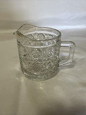 Vintage Windsor Cream Pitcher By Federal Glass picture