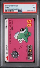 1989 Carddass Super Mario Bros. 3 #27 Spike Super Mario Bros. 3 PSA 7 picture